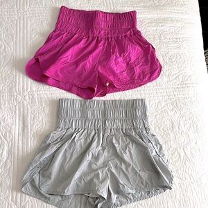 2 Pairs of FP Movement by Free People ‘The Way Home’ Shorts